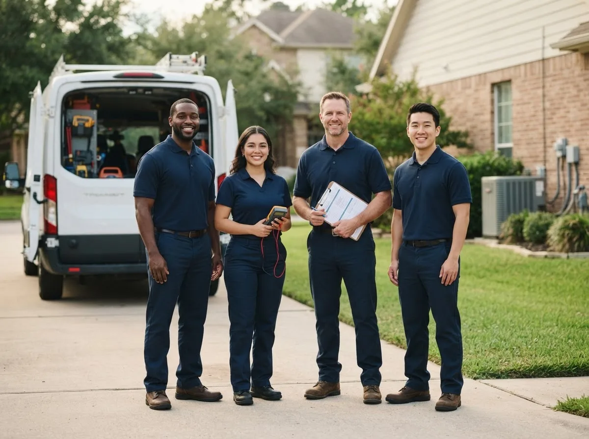 Certified HVAC technician near Lakeview, TX